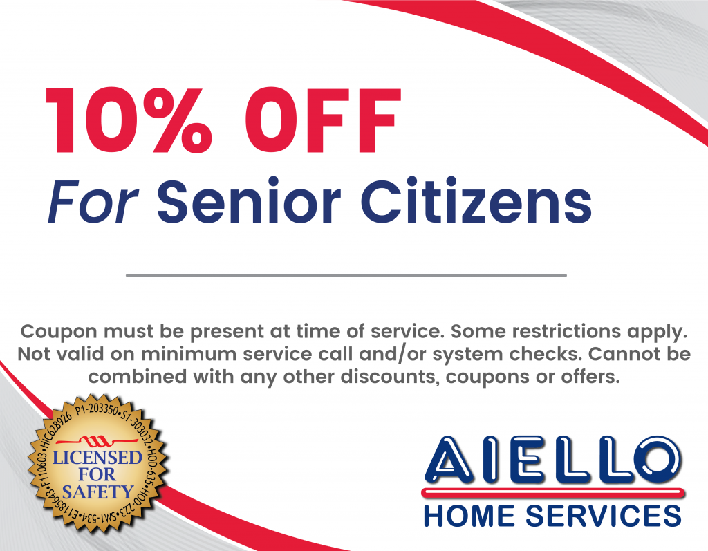 Senior Citizen Discount Aiello Home Services